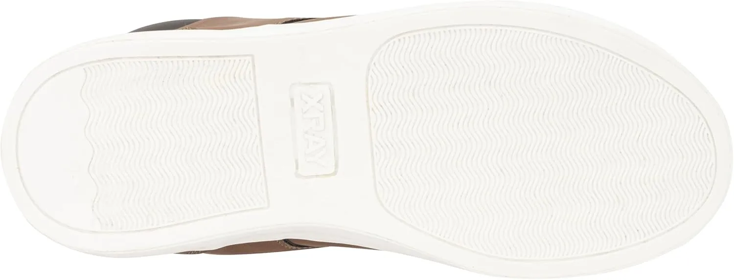 X RAY Boys Drew High Top, Round Toe Sneakers, Rubber Outsole